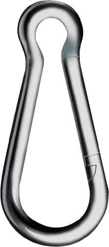 kleinsorge Karabinerhaken DIN 5299 Form C Länge 50 mm Drahtstärke 5 mm - 3000505V