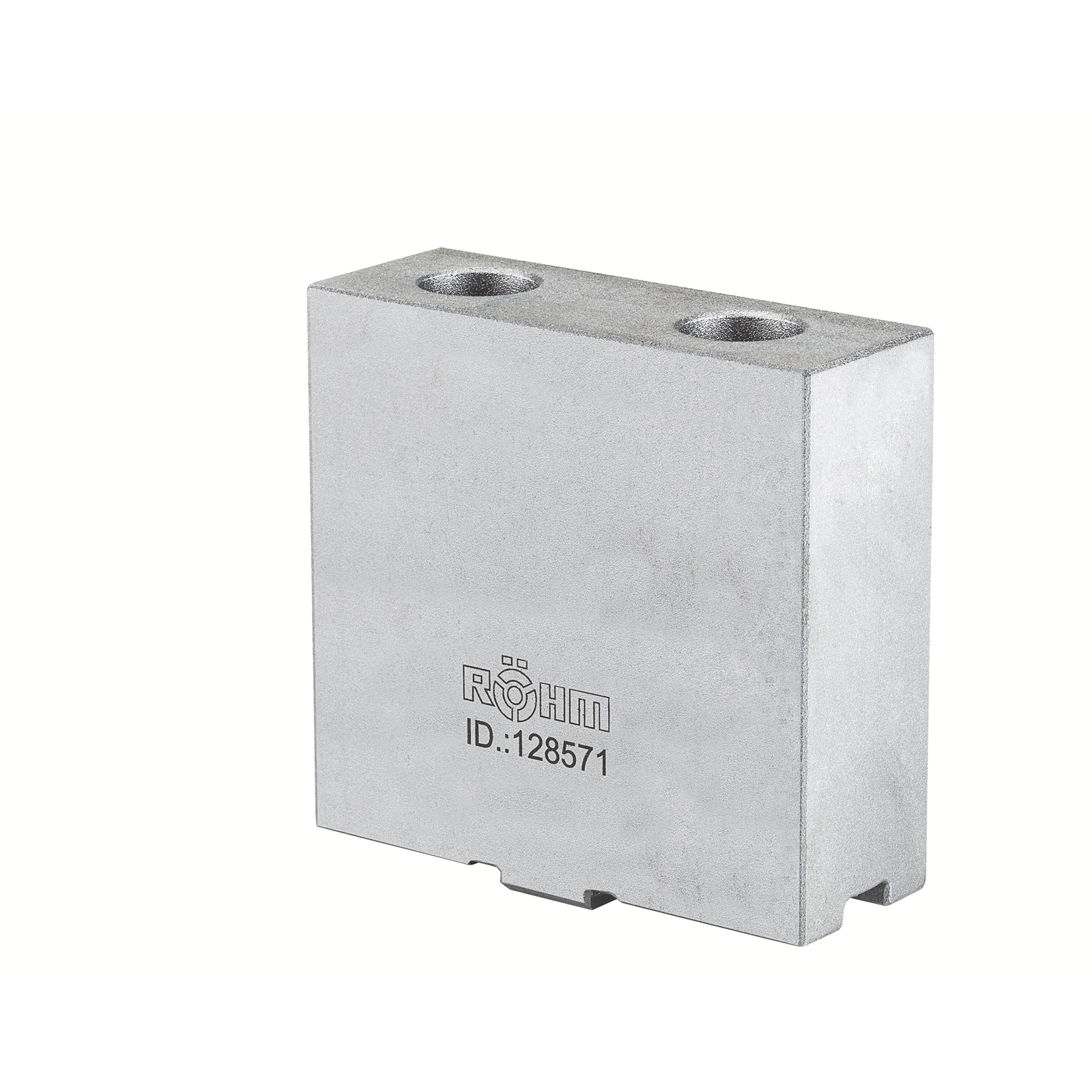 Röhm Aufsatzbacke AB in Sonderhöhe, Größe 315, 3-Backensatz, ungehärtet, 16MnCr5, Hoehe 80 - 110435