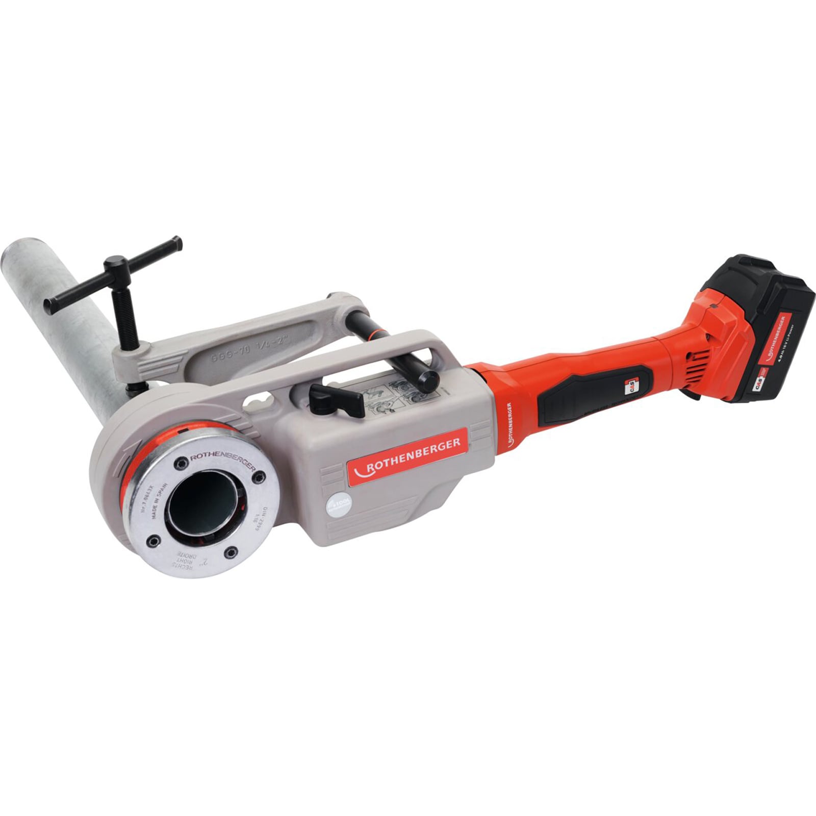 ROTHENBERGER SUPERTRONIC 2000 E, mit Gegenhalter, ohne Akku/Ladegerät - 1000003387