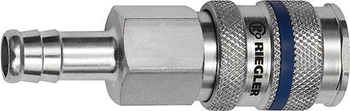 Riegler Schnellverschlusskupplung NW 7,8 Stahl Tülle LW 9 - 141520