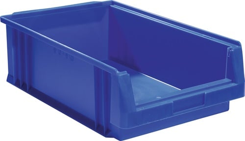 LA-KA-PE Sichtlagerkasten PLK L500 x B315 x H150 mm PP blau - 01250 02 02