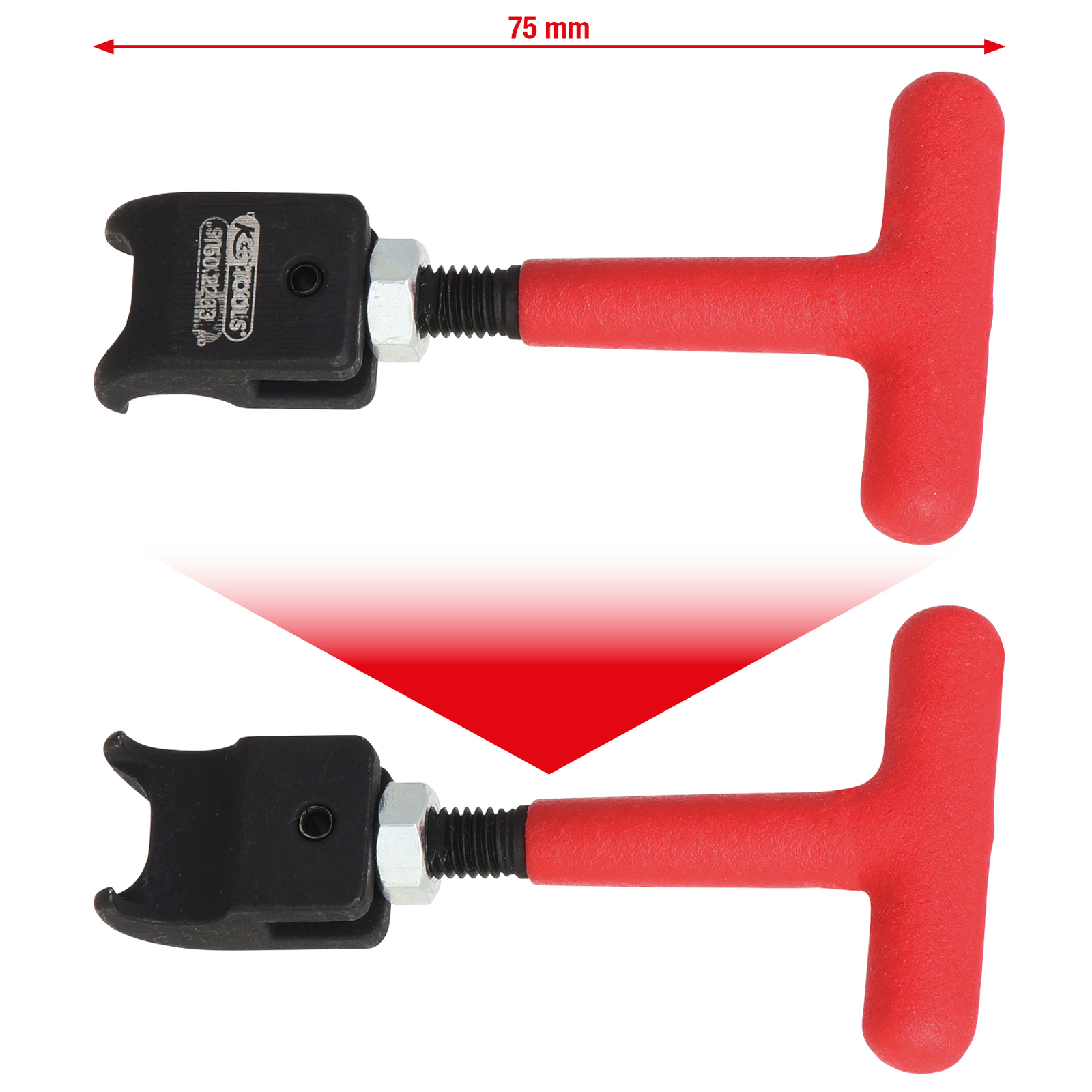 KS TOOLS Spezial-Lösewerkzeug für HENN-Schellen - 150.2233