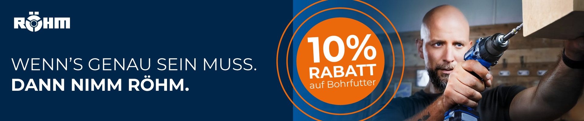 Röhm Werkzeuge mit 10 Prozent Rabatt