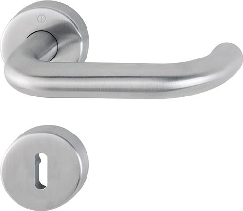 HOPPE Rosettengrt.Paris E138/42H/42HKVS VA F69 rd.OB DIN L/R D/D - 10720036