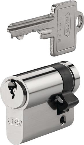 BKS Profilhalbzylinder 8900 27/10mm Anz.Schlüssel:3 versch.-schl - B 8900 0001