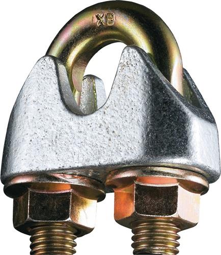 kleinsorge Sicherheitsdrahtseilklemme DIN 1142-EN 13411-5 Gewinde M5 - 22000500