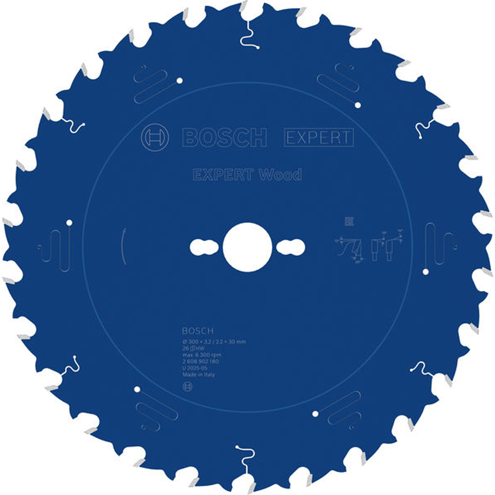 Bosch EXPERT Wood Kreissägeblatt 300x30 mm Z26 - 2608902180