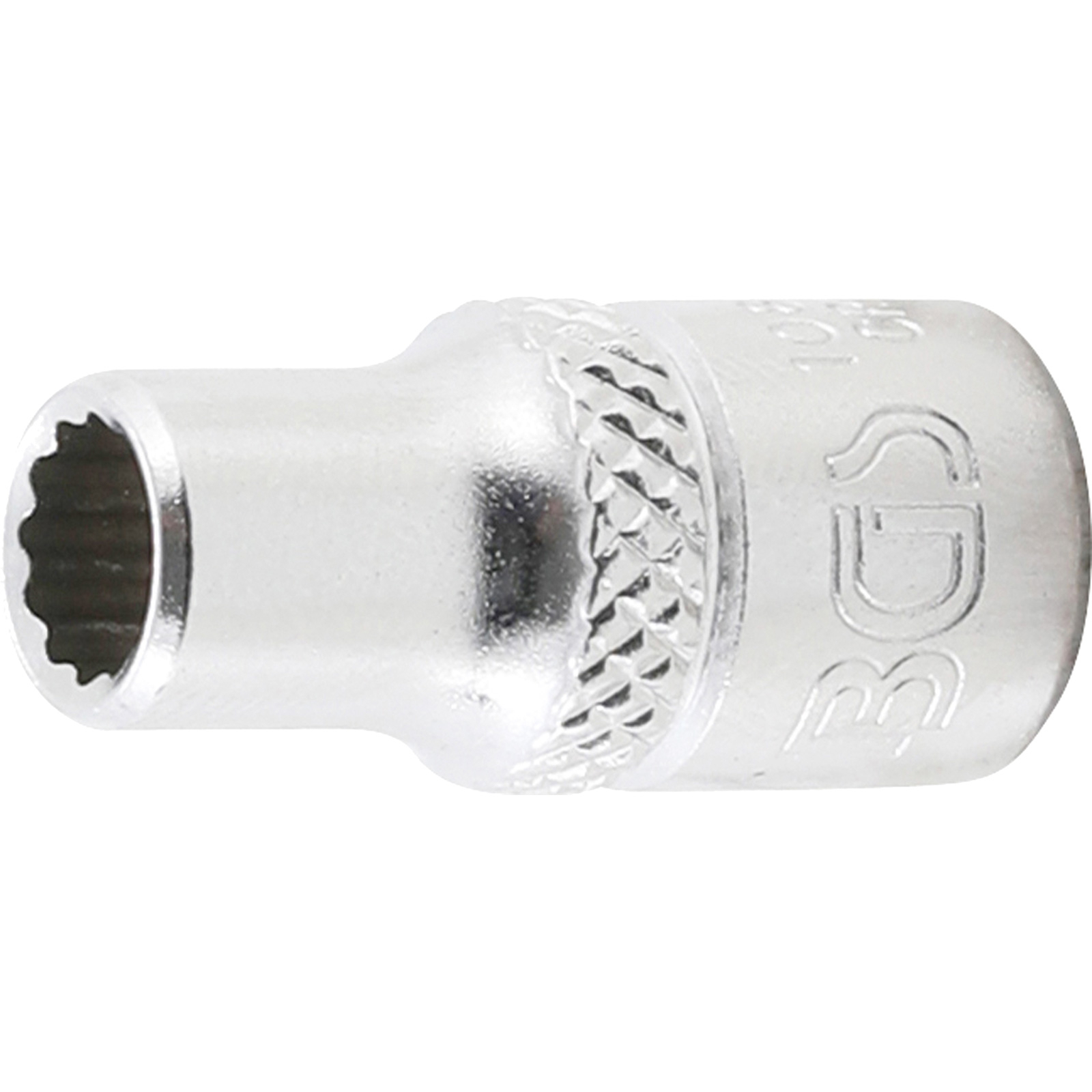 BGS Steckschlüssel-Einsatz Zwölfkant Antrieb Innenvierkant 6,3 mm (1/4") SW 7/32" - 10872