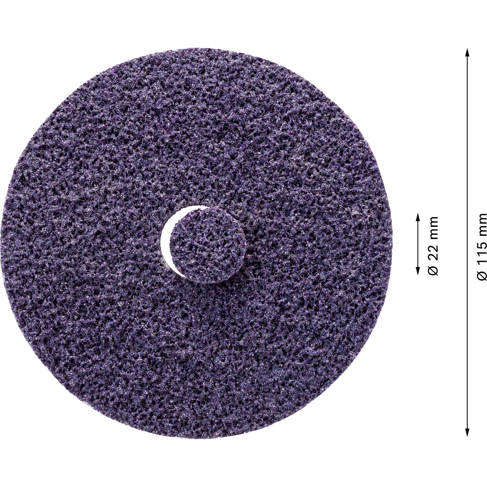 Bosch 25x Expert N477 SCM Scheibe für Winkelschleifer 115 x 22 mm