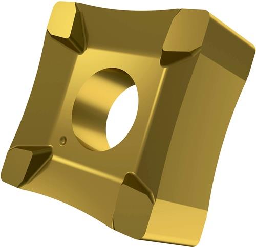 Scarfing-Schneideinsatz ISO SNMX 19-R55:6640 Radius 55mm MT-CVD beschicht. Gold