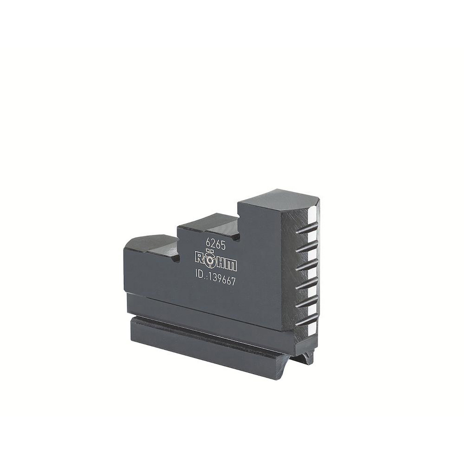 Röhm Umkehr-Aufsatzbacken UB, Größe 315/400, 3-Backensatz, gehärtet - 139668