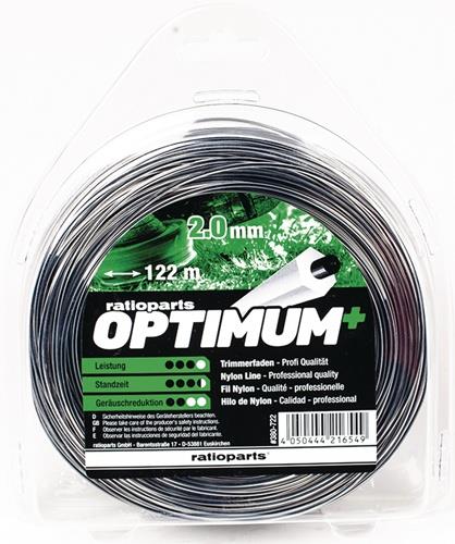 Nylonfaden Optimum Fadenstärke 2,0mm Fadenlänge 122m RATIOPARTS