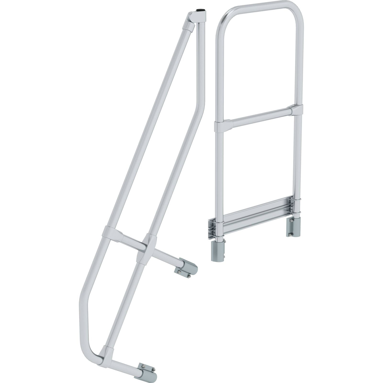 Günzburger Steigtechnik zweiter Handlauf für Treppe mit Plattform 60°