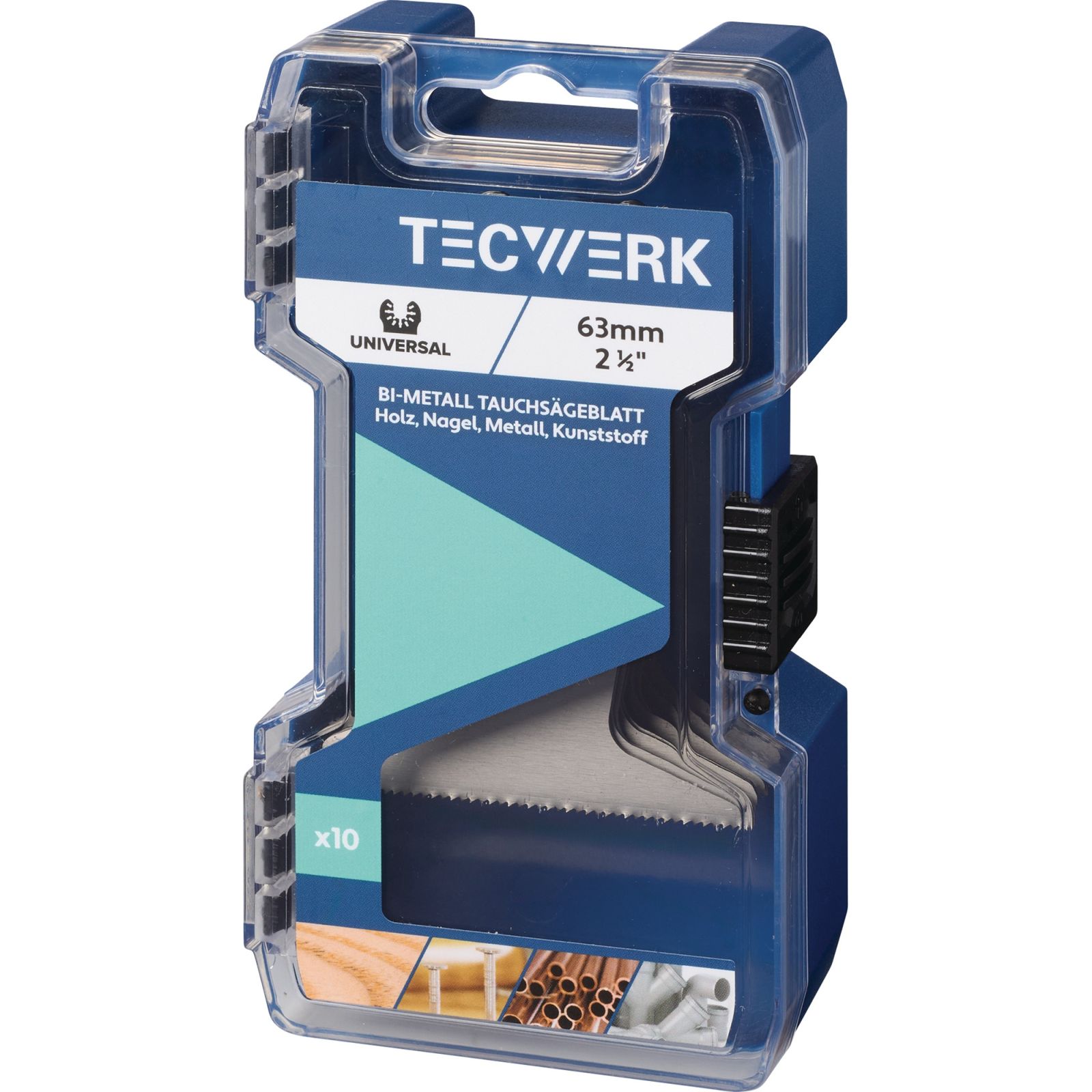 Tauchsägeblätter B.63mm Eintauch-T.42mm 10 St.Univ.TECWERK