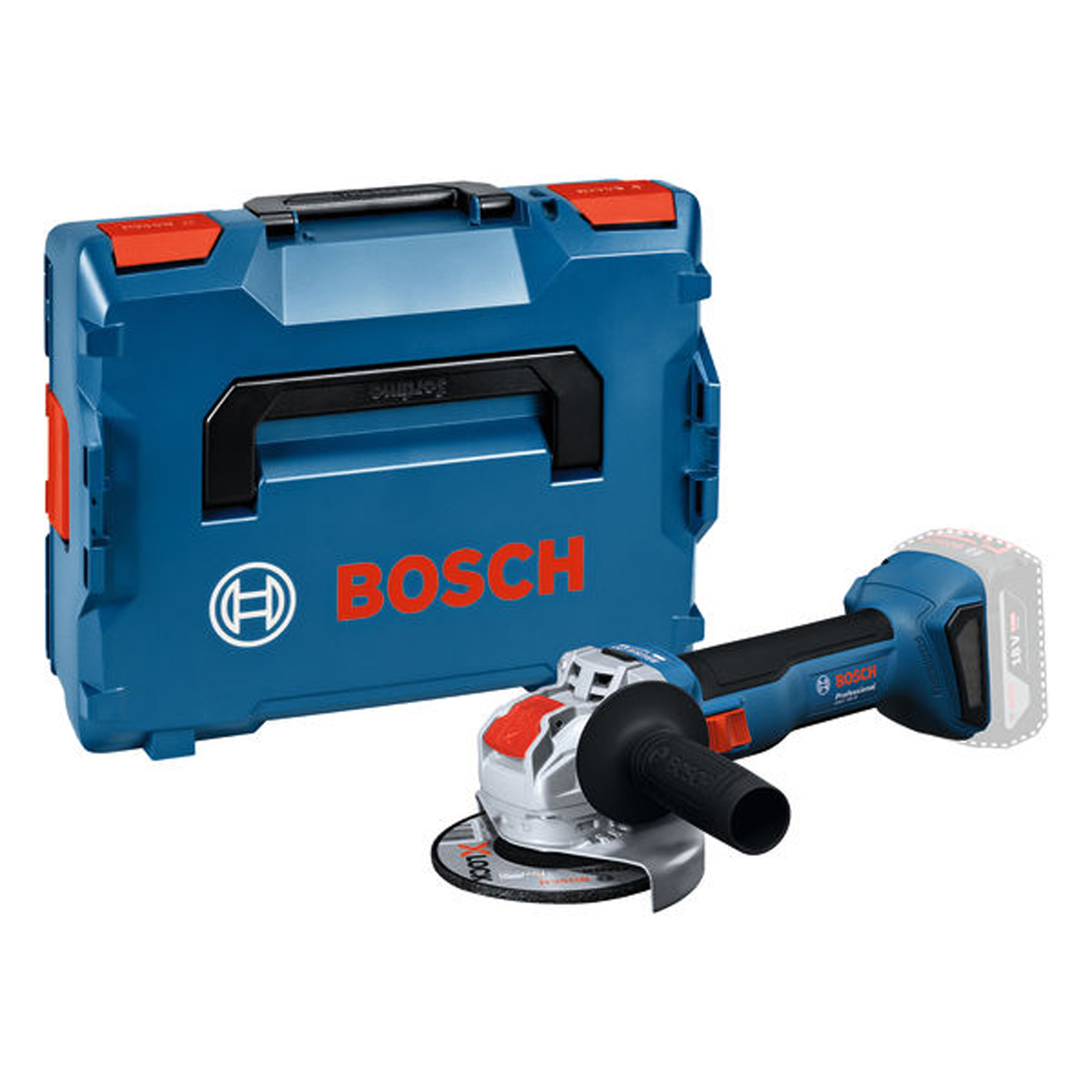 Bosch Winkelschleifer mit X-LOCK GWX 18V-8 in L-BOXX