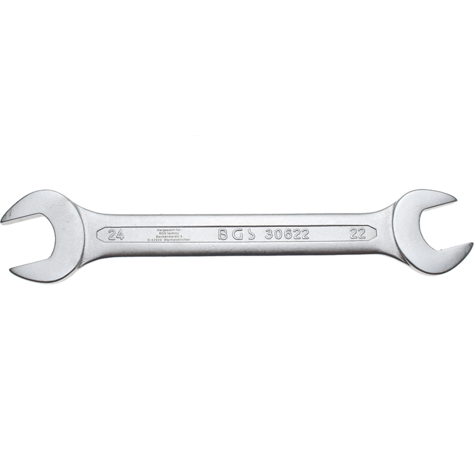 BGS Doppel-Maulschlüssel SW 22x24 mm - 30622