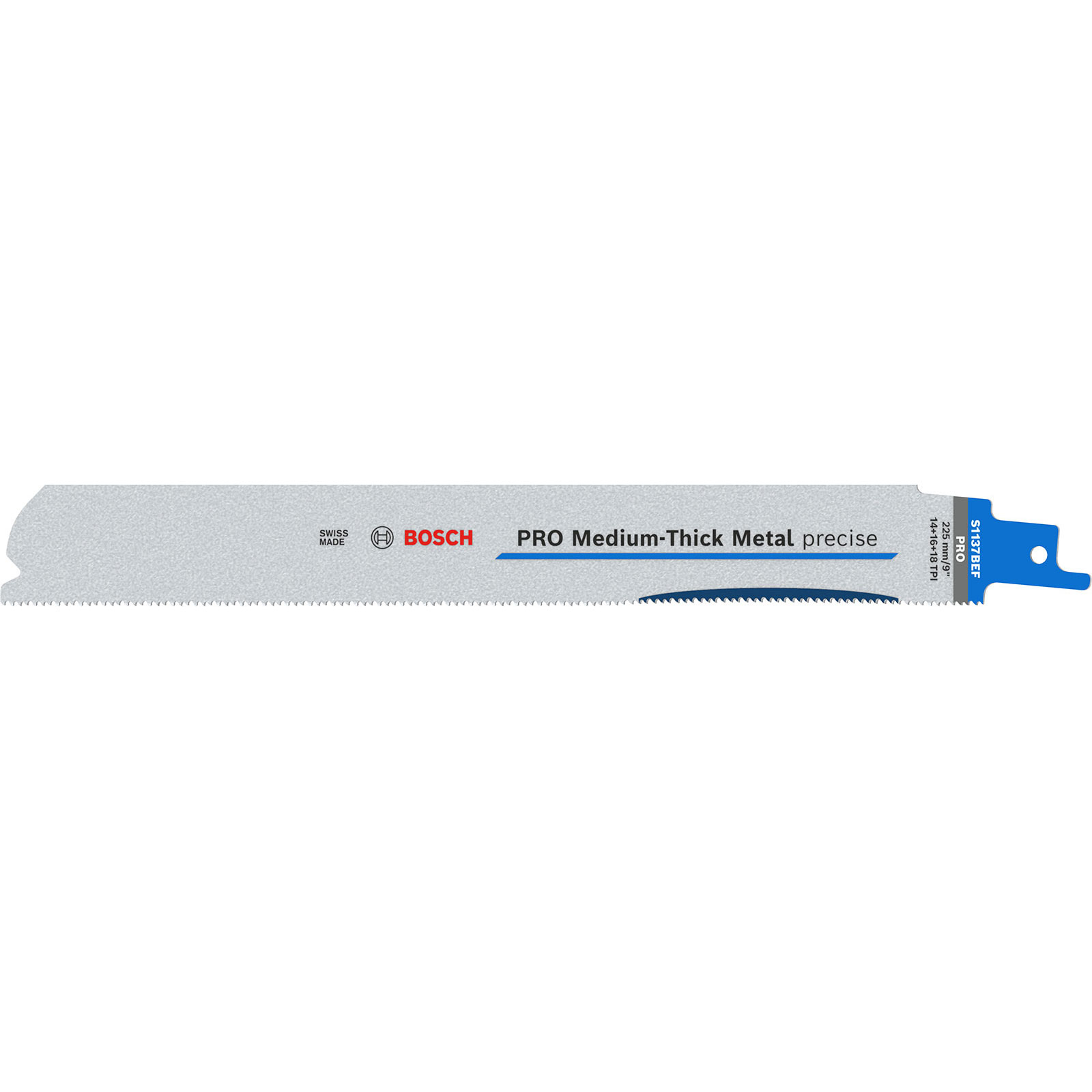 Bosch PRO Medium-Thick Metal precise S1137BEF Blatt 1,1 x 25 x 225 mm 2-tlg. - 2608658993