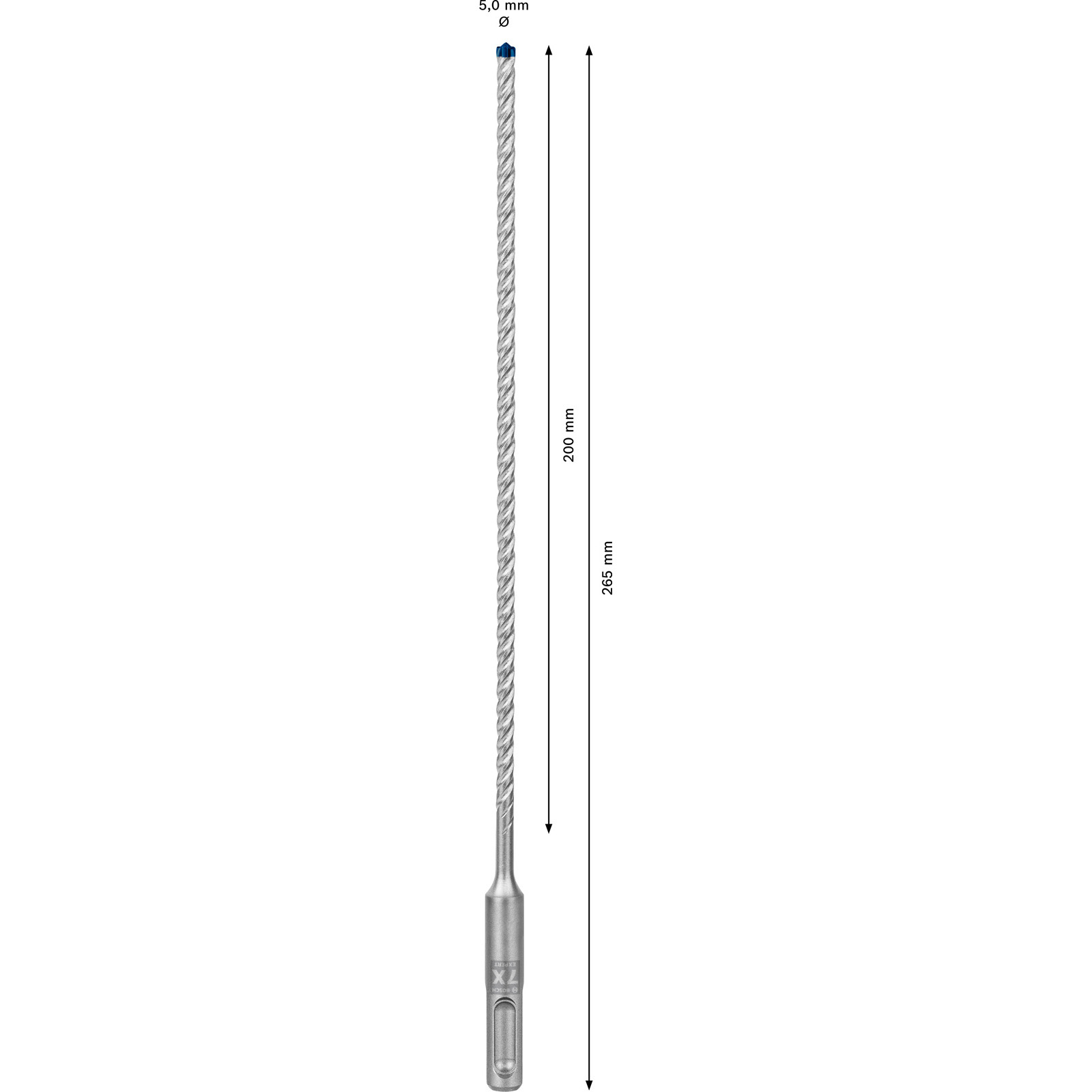 Bosch Expert SDS plus-7X Hammerbohrer 5 x 200 x 265 mm - 2608900062