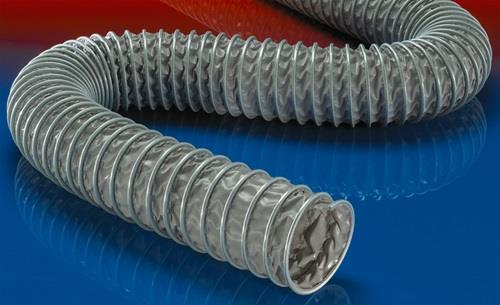 PVC-Klemmprofilschlauch ID 114-115mm AD 127,00mm 6mm L.3m