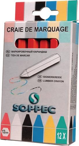 SOPPEC Markierkreide rot - 421104