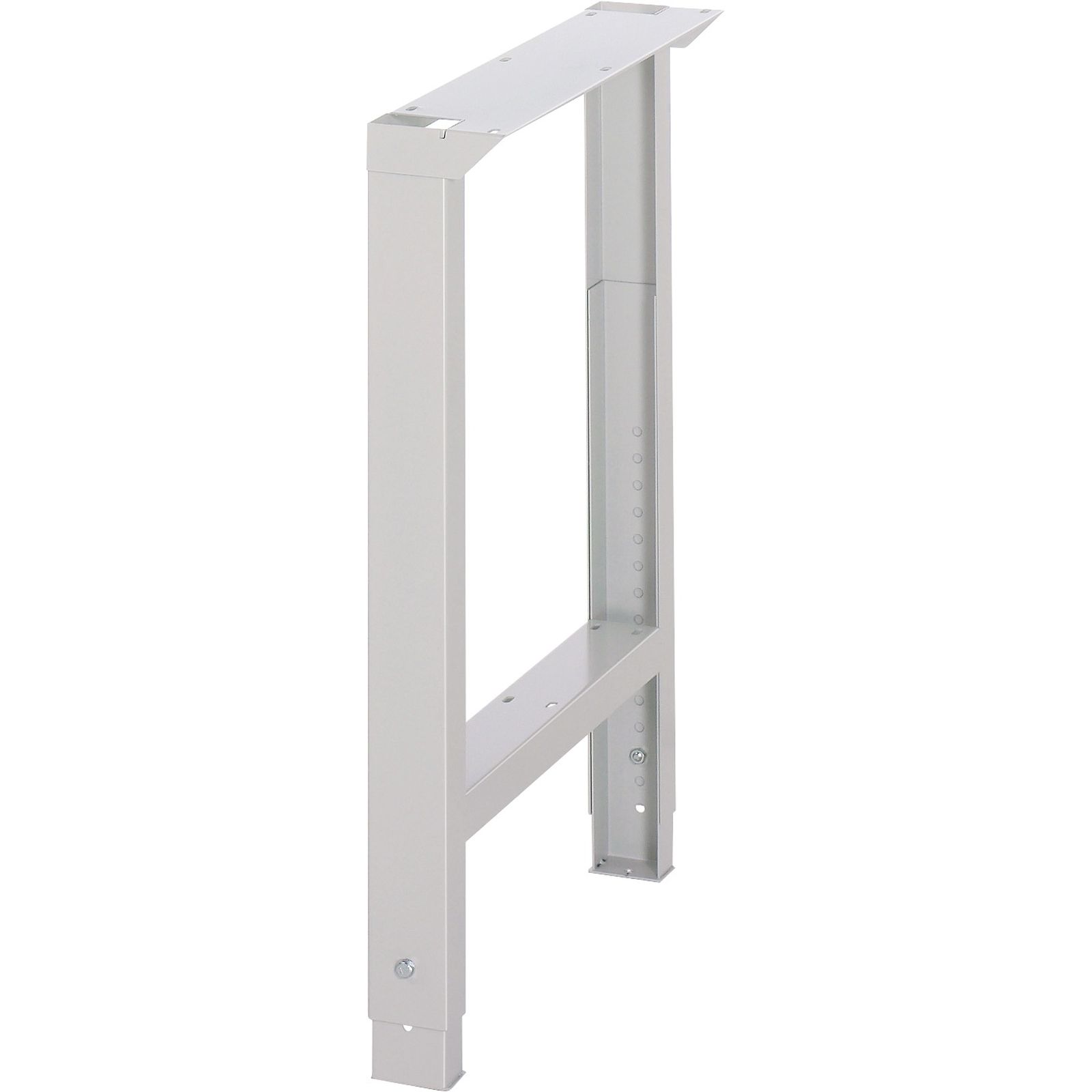 Werkbankfuß BK 650 verstellb.H750-1100xB70/120mm lichtgrau TECWERK