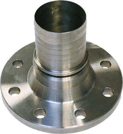 Festflansch 76mm Verz.STA TEGUMA