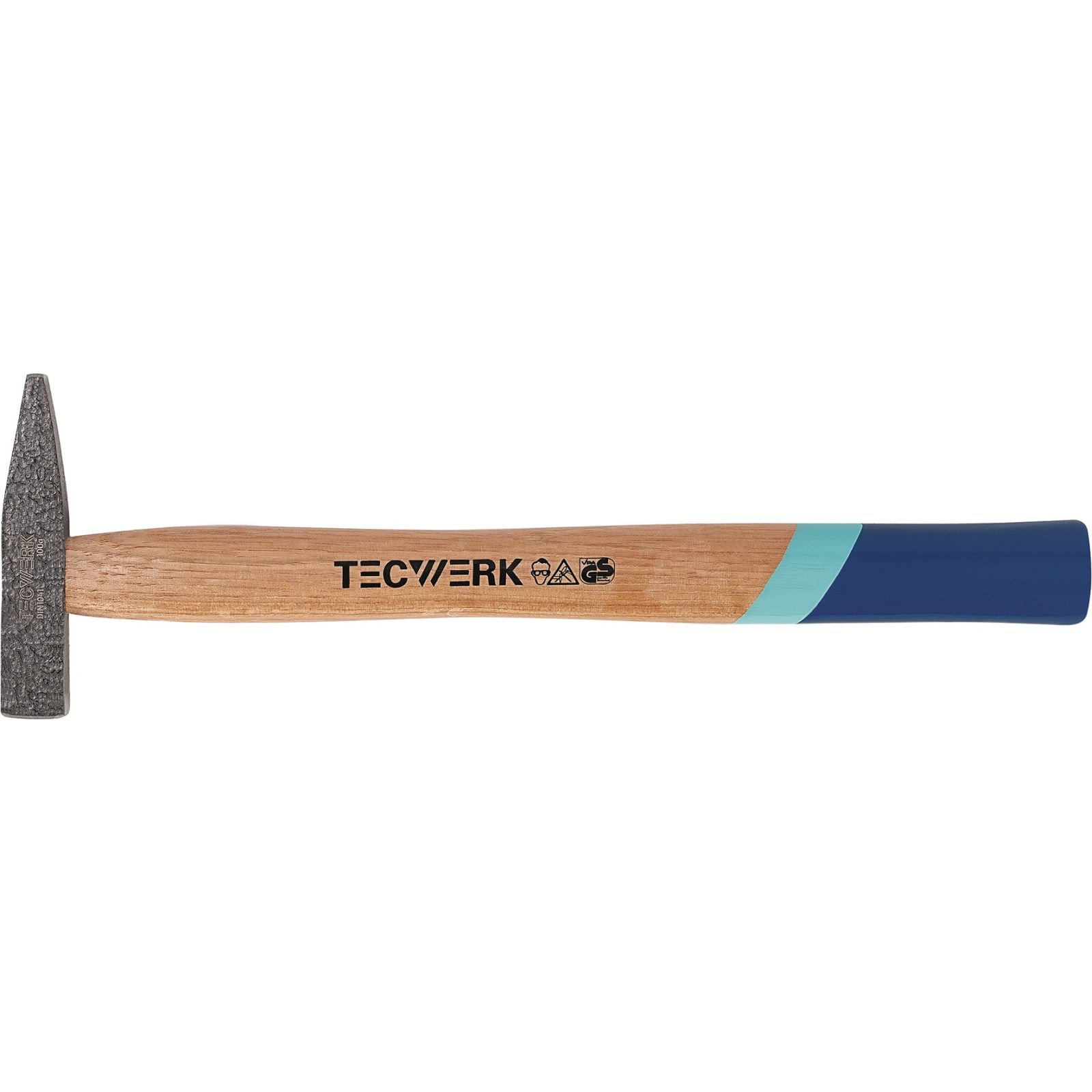 Schlosserhammer 100g Stiel-L.260mm Hickory TECWERK