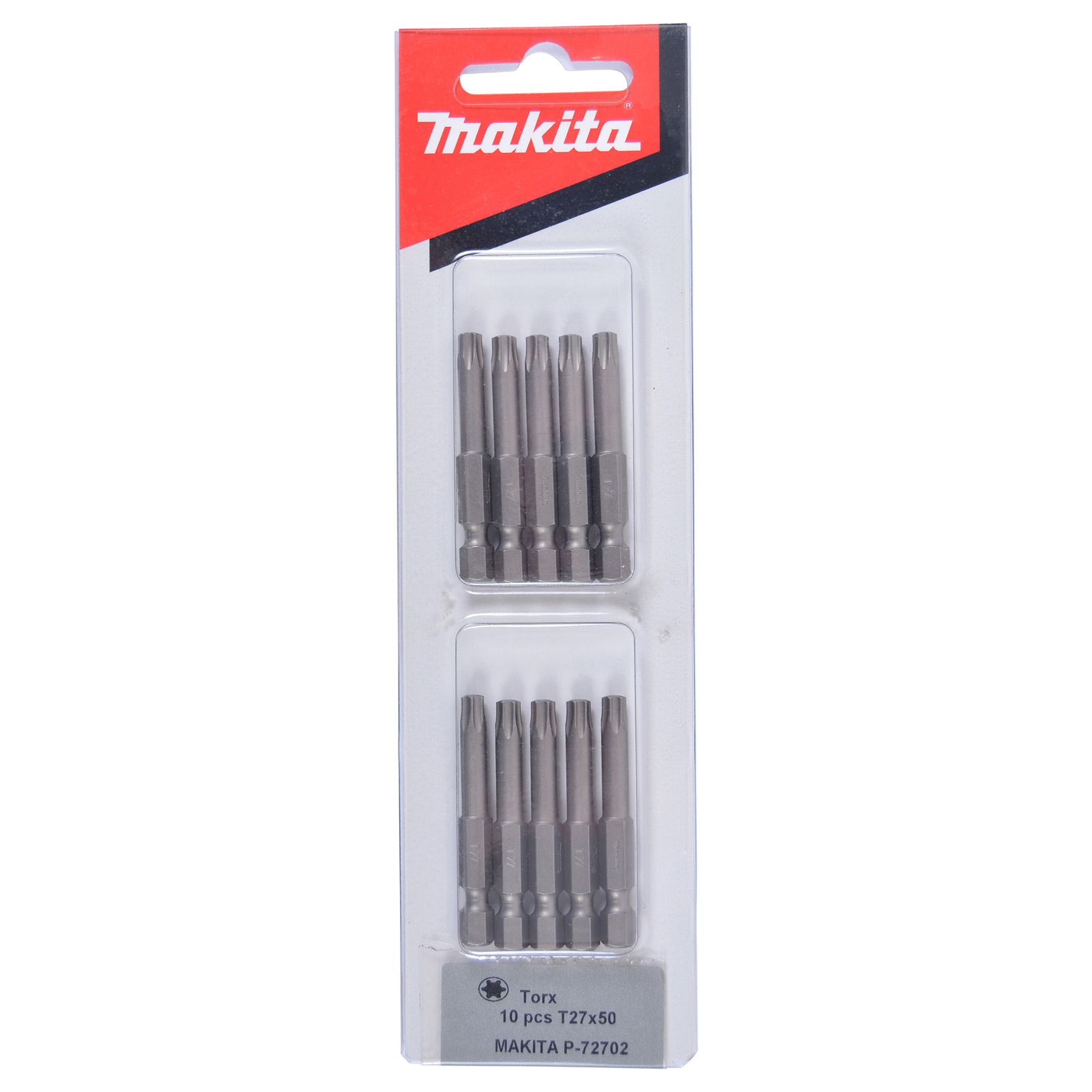 Makita Bit T27x50 mm 10 St. - P-72702
