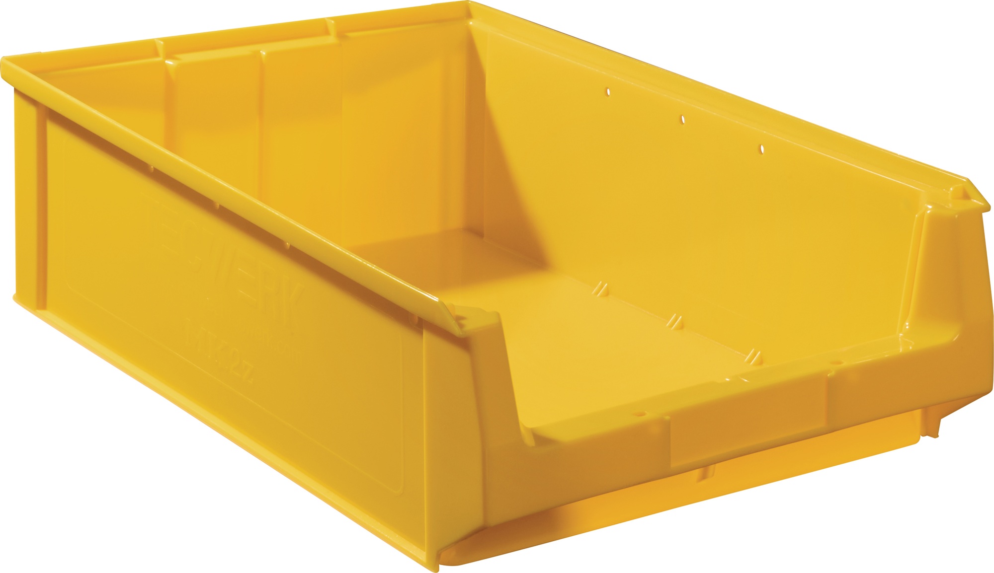 Sichtlagerkasten L500/450xB310xH140mm PE gelb TECWERK