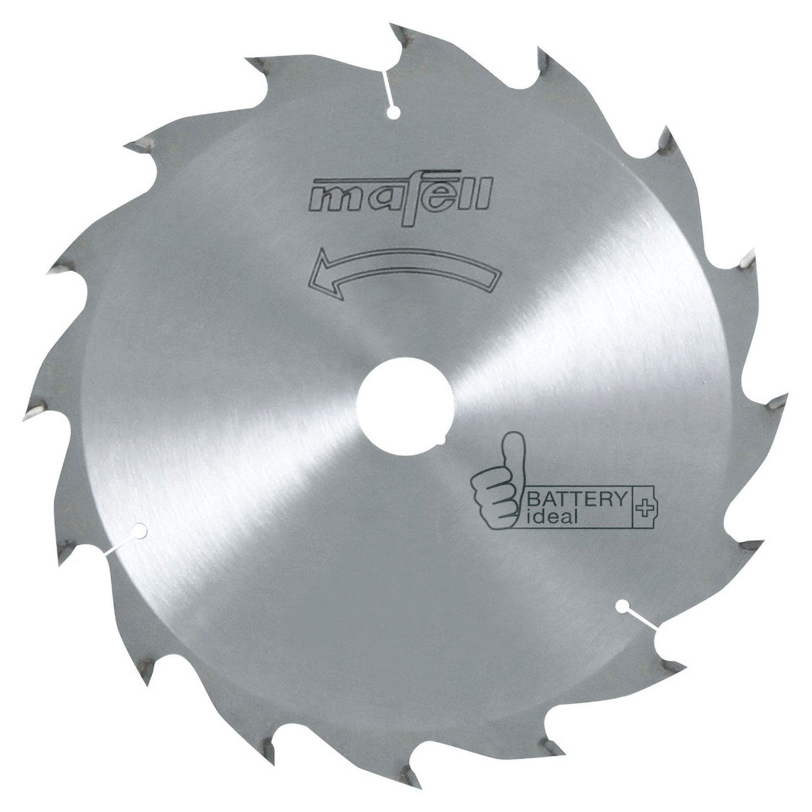 mafell Sägeblatt-HM 185 x 1,2/1,8 x 20 mm, Z?16, WZ, Battery ideal, für Längsschnitte in Holz - 92494