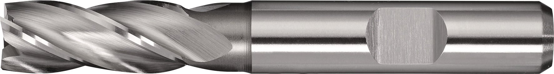 Schaftfräser DIN 844 TypN D.14mm HSS-Co8 Weldon Z.4 kurz TECWERK