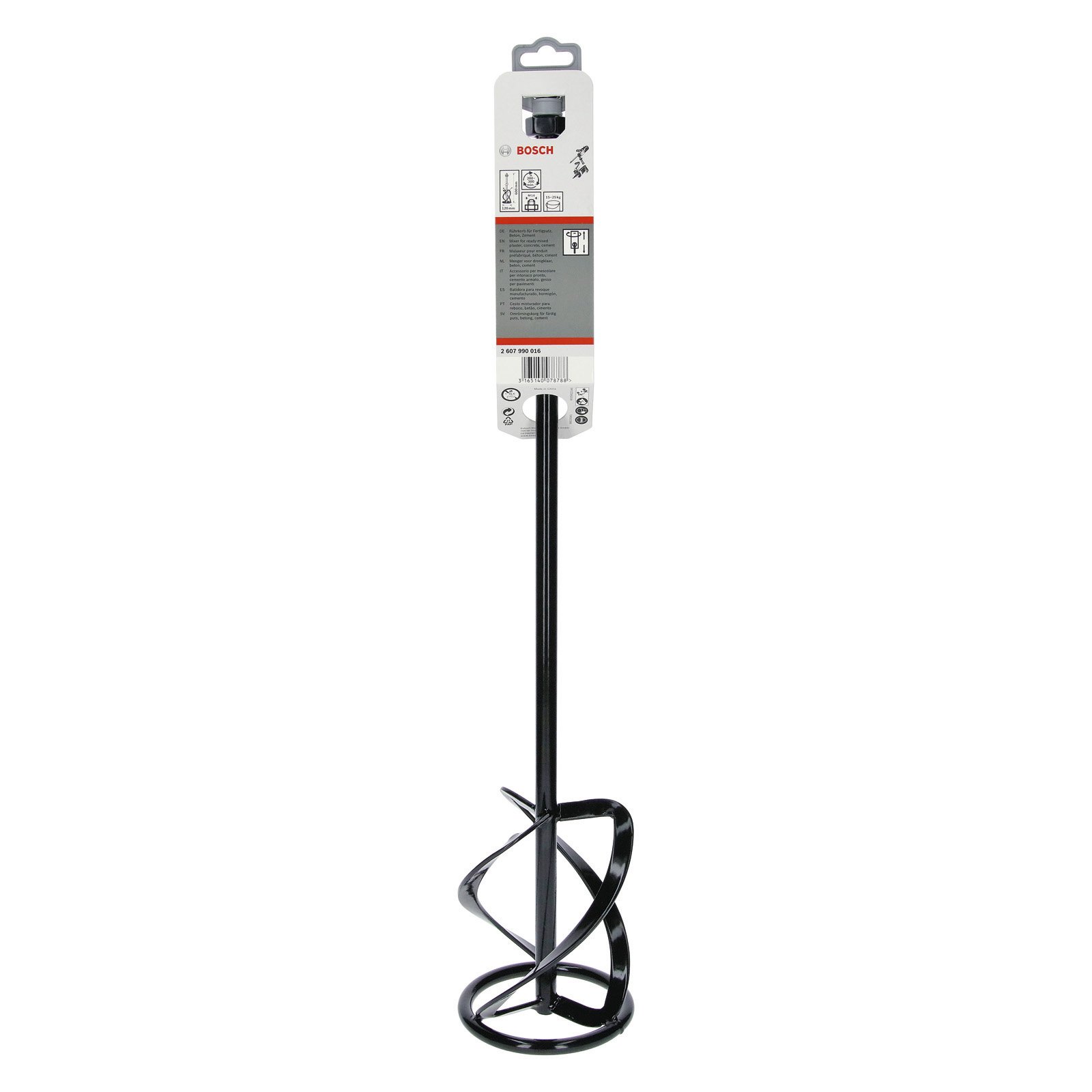 Bosch Rührkorb für Handrührwerke, 120 mm, 590 mm, 15-25 kg, M14, nach oben - 2607990016