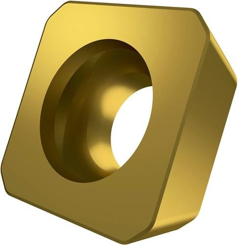 Fräswendeschneidplatte ISO SPEW 1204ADSN:M8330 D.5,5mm PVD beschichtet Gold