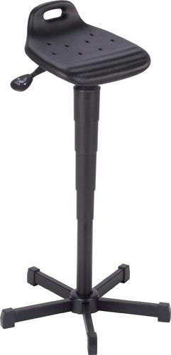 Stehhilfe PU-Schaum Sitz-H.610-880mm STA schwarz Tragegriff MEY