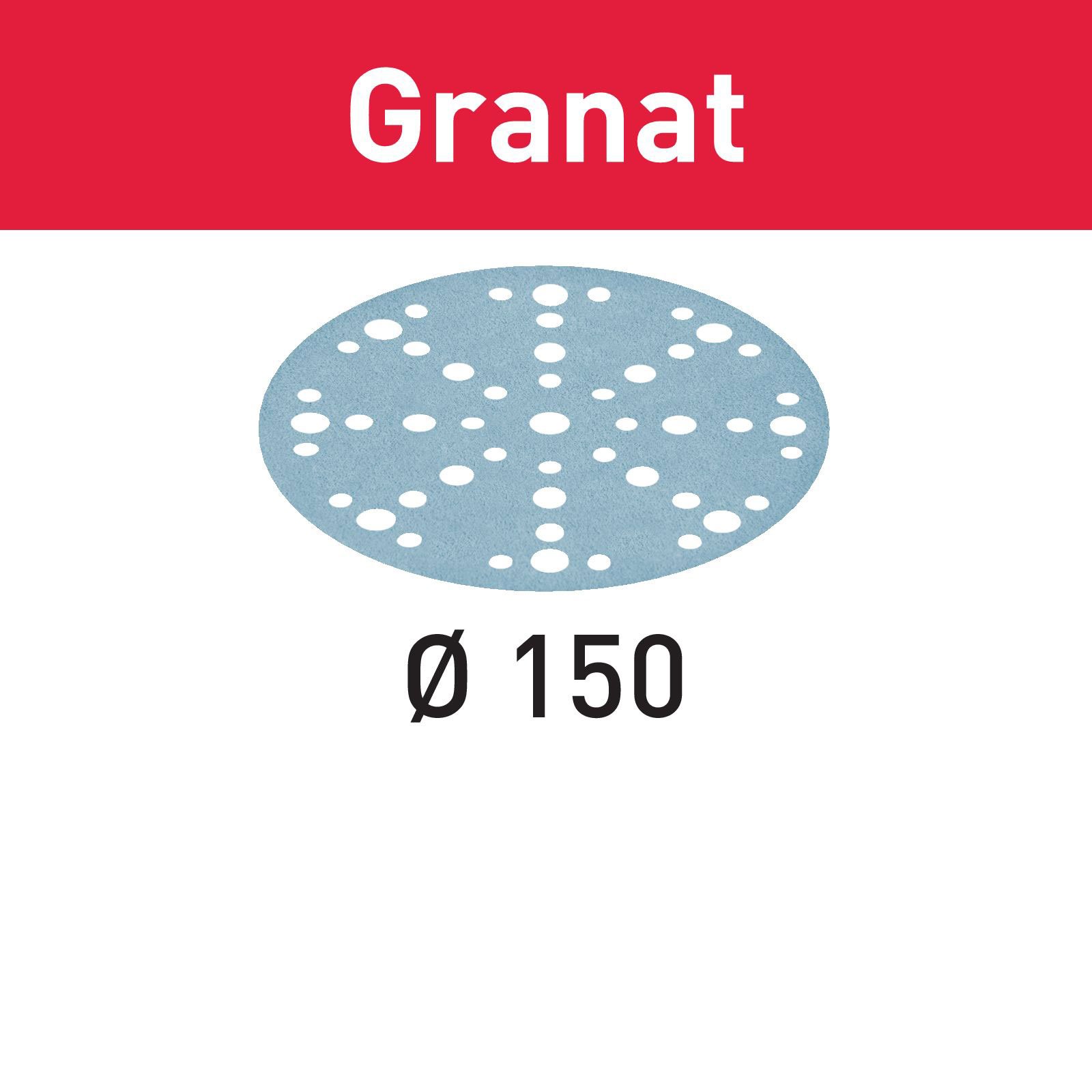 Festool Schleifscheibe STF D150/48 P220 GR/10 Granat - 578137