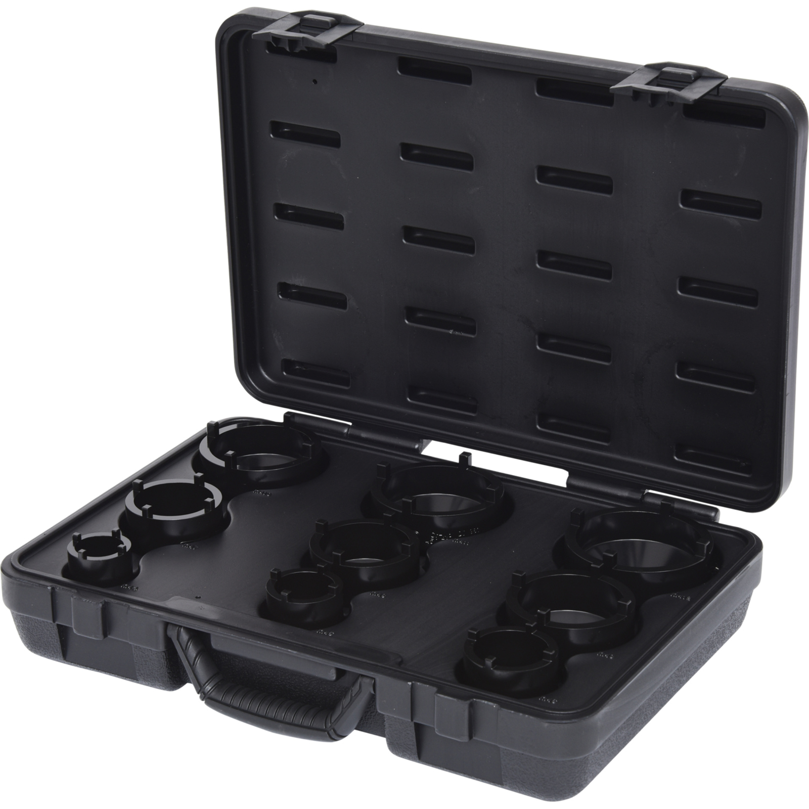 KS TOOLS Nutmuttern-Schlüssel-Satz Zapfen aussen liegend 9tlg. - 450.5000