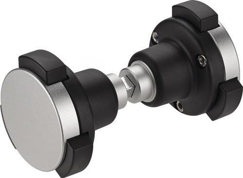 AMF Knopfdrückerpaar 490GN Material VA drehb.VK 8mm - 555224