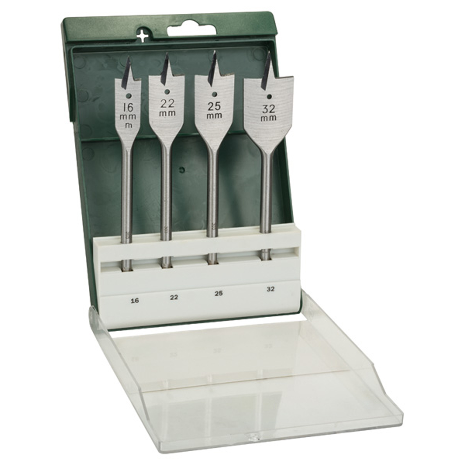 Bosch Flachfräsbohrer-Set 16,0x160;22,0x160;25,0x160;32,0x165, 4-tlg. - 2609255275