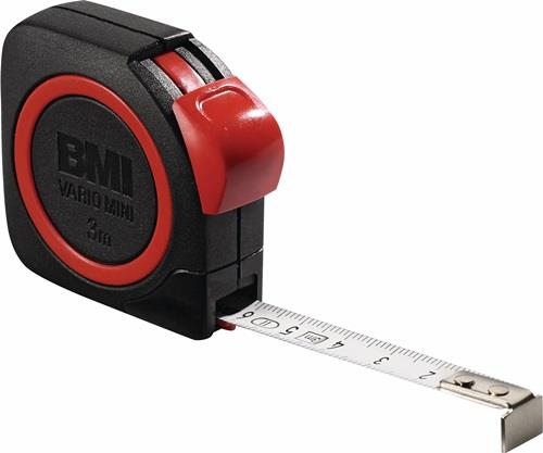 BMI Taschenrollbandmaß VARIO Mini L.3m B.10mm mm/cm EG II ABS Automatic - 411341120/10