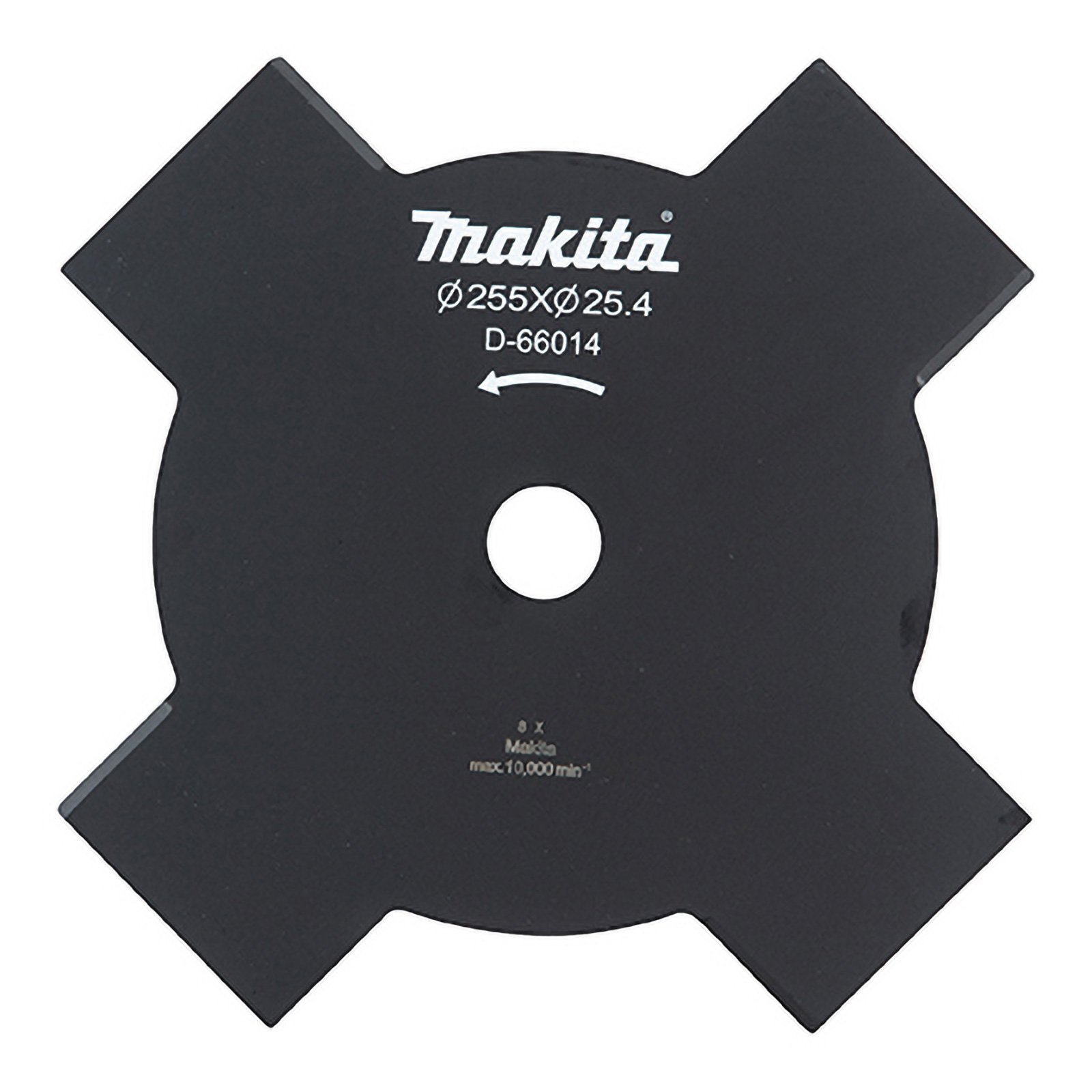 Makita 4-Zahn-Schlagmesser 255 x 25,4 mm für Freischneider - D-66014