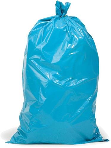 Müllsack Premium Inhalt 120l Maße 700x1100mm60µ PE blau TRANSPAK
