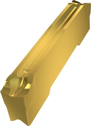 Wendeschneidplatte ISO GL3-D300G02L12-PM:G8330 Breite 3mm PVD beschichtet Gold