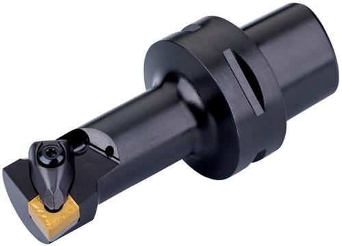 Klemmhalter ISO C5-DCLNR-17090-12 D.50mm m. Polygonkupplung Rechtslauf