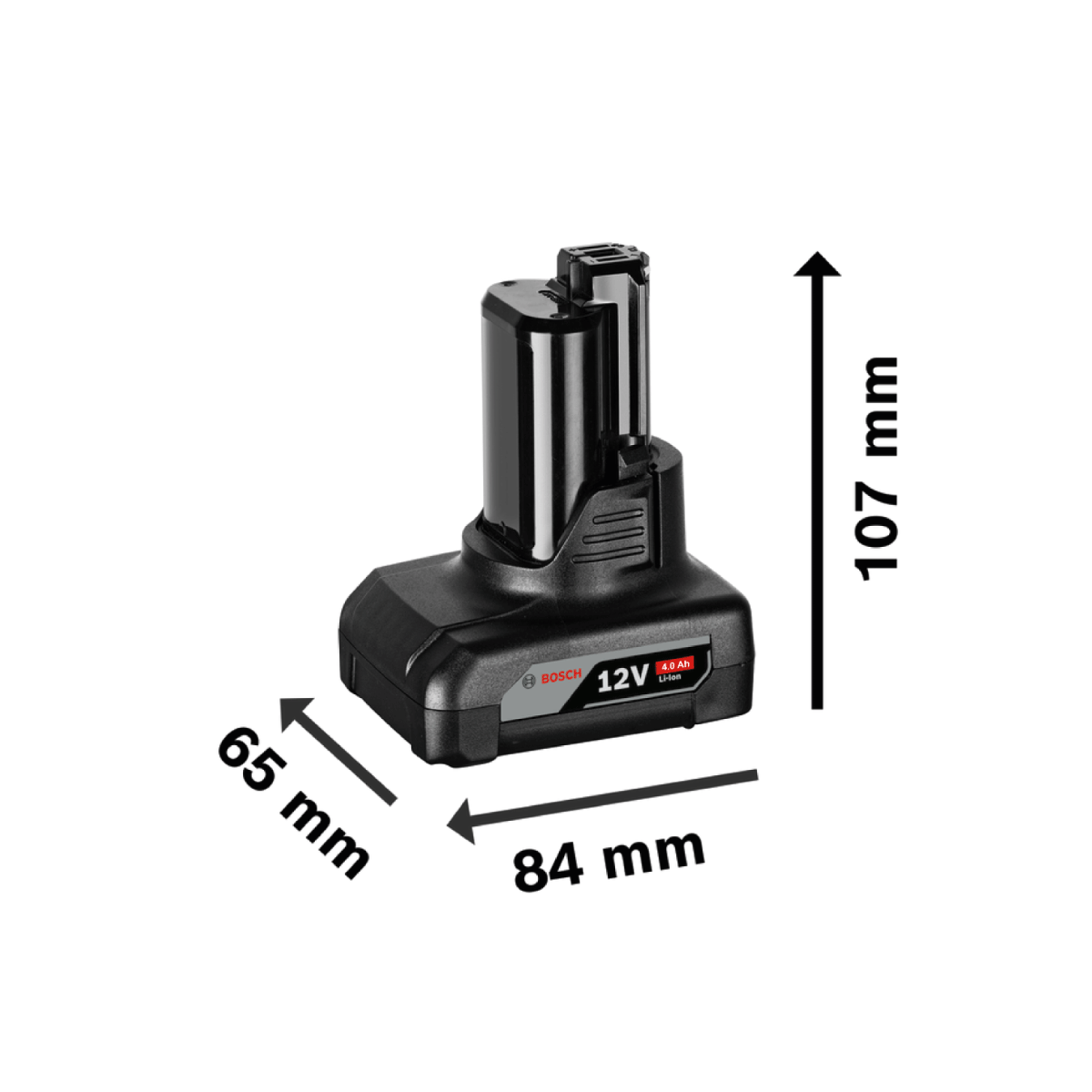 Bosch Akku-Starter-Set GBA 12 Volt / 1x 4,0 Ah + Schnellladegerät GAL 12V-20