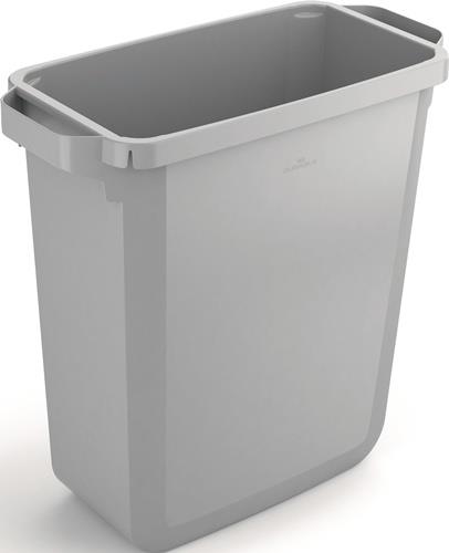 Wertstoffsammler 60l H600xB590xT282mm grau o.Einwurfklappe o.Deckel DURABLE