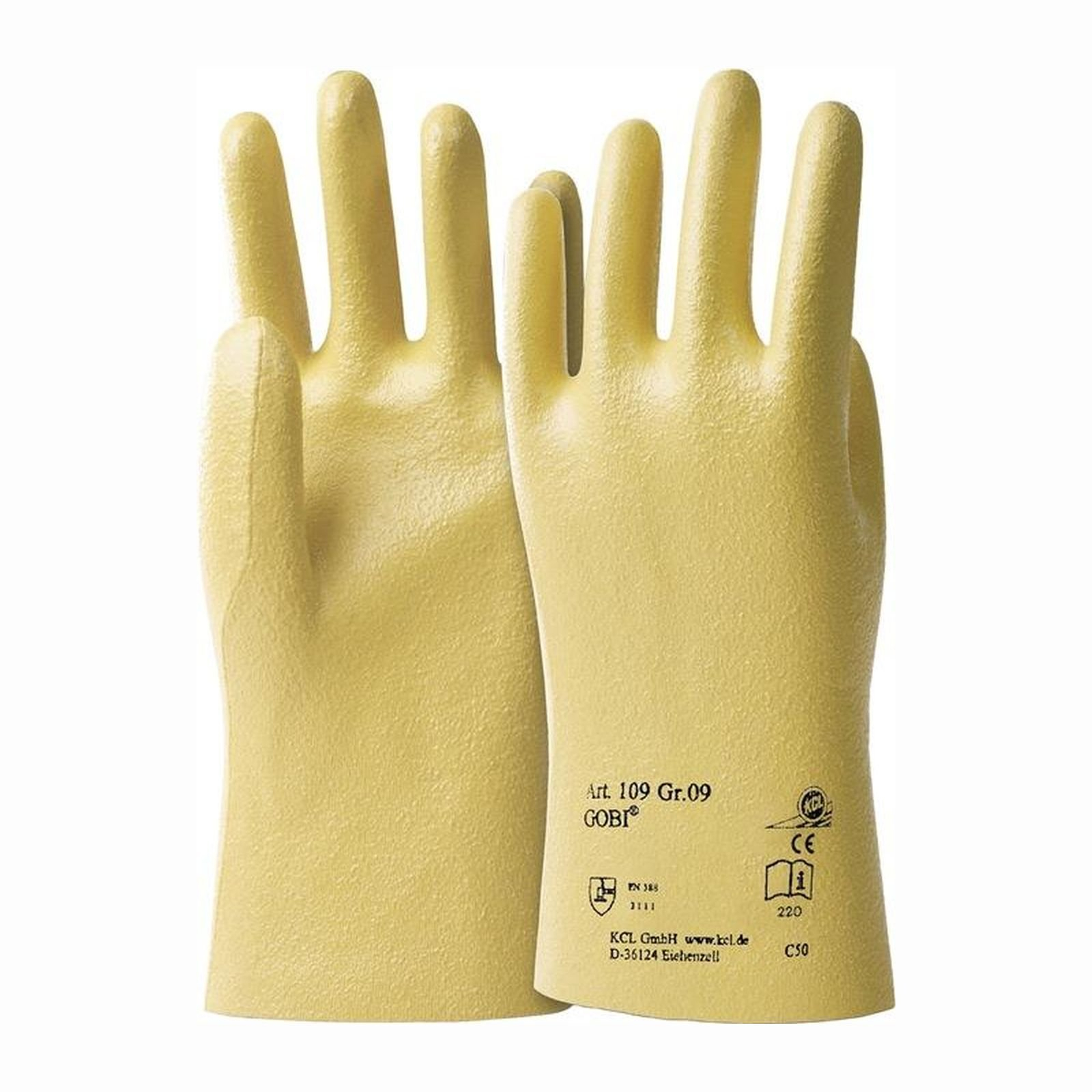 Honeywell 10 Paar Handschuhe Gobi 109 gelb