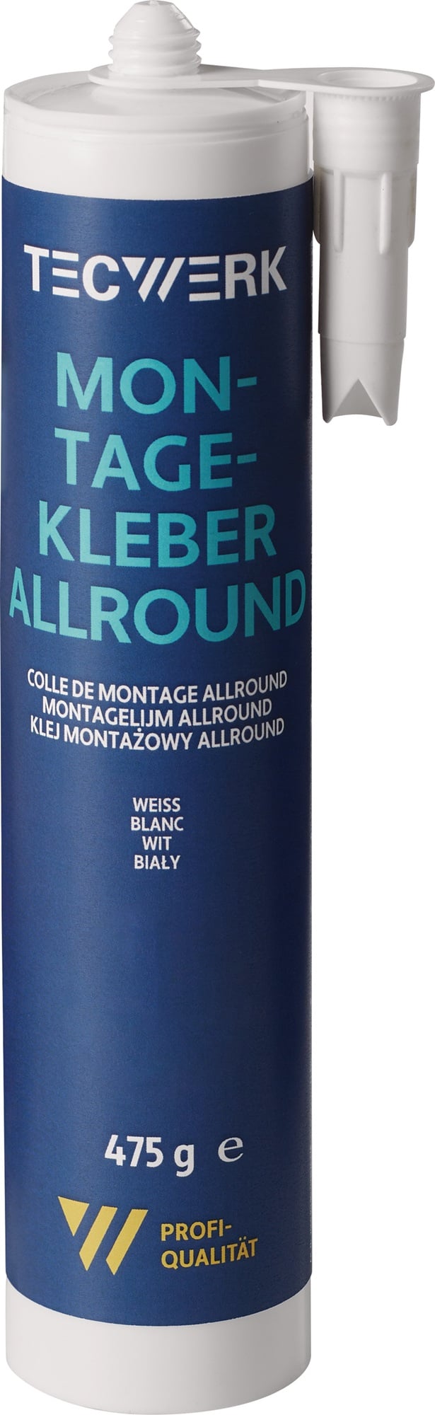 Montagekleber Allround weiß 475g Kartusche TECWERK