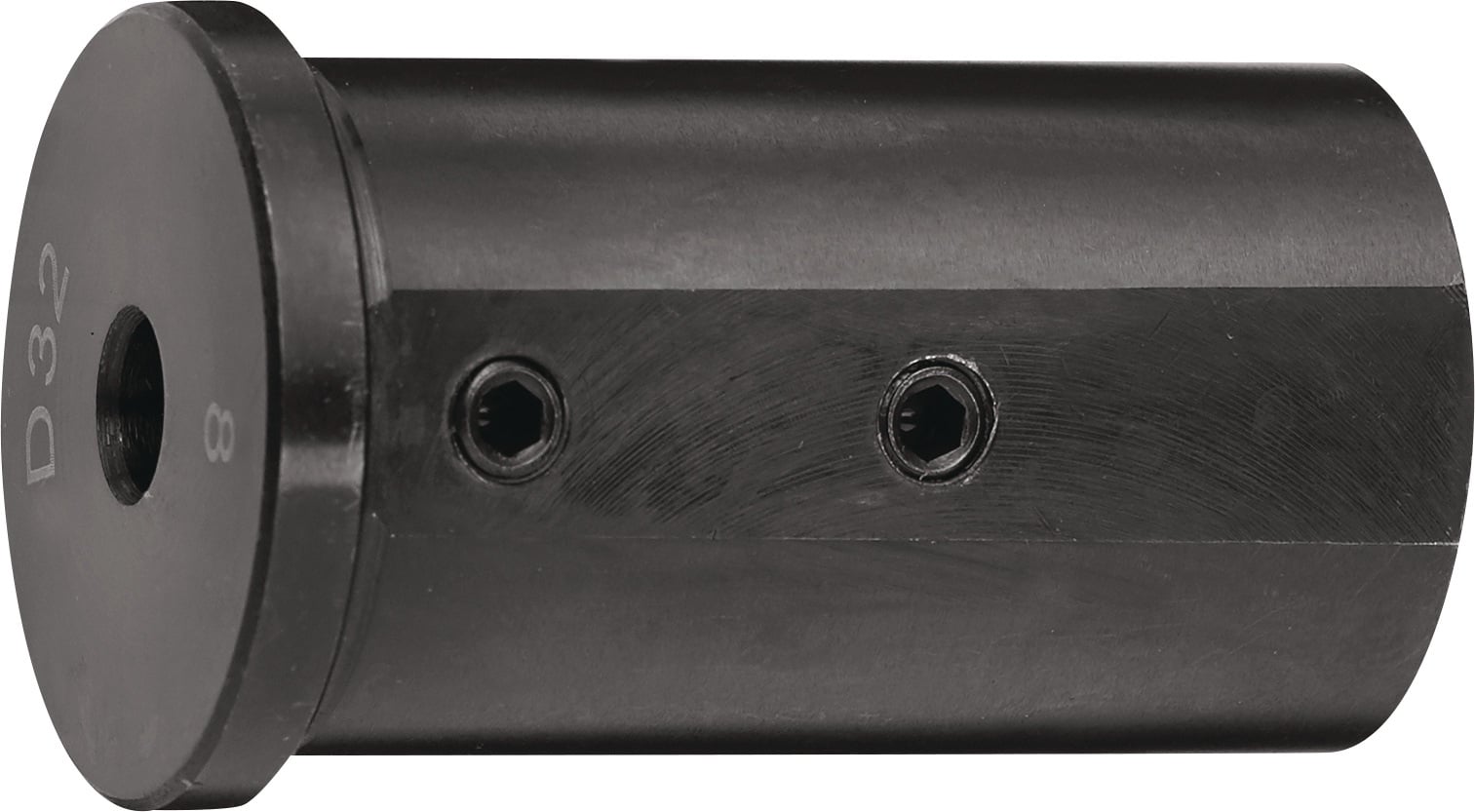 Reduzierbuchse Form 1 Bohrungs-D.6mm AD 40mm Einspann-L.71mm TECWERK