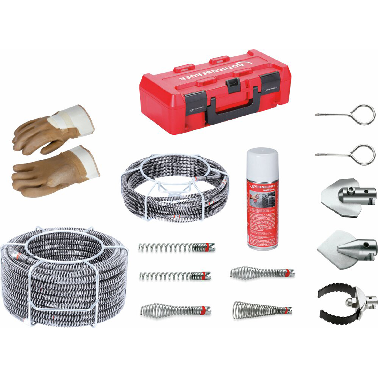 ROTHENBERGER DuraFlex Spiralen-/ Werkzeug Set, 16 / 22 mm - 1500003705