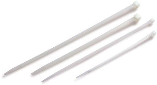 Kabelbinder Maße 430x4,8mm weiß TRANSPAK